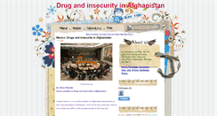 Desktop Screenshot of afghanistanissues.blogspot.com