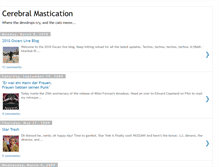 Tablet Screenshot of cerebralmastication.blogspot.com