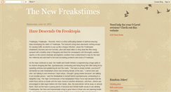 Desktop Screenshot of freakstimes.blogspot.com