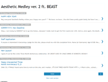 Tablet Screenshot of aesthetic-medley.blogspot.com