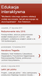 Mobile Screenshot of edukacjainteraktywna.blogspot.com