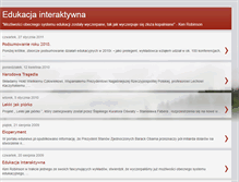 Tablet Screenshot of edukacjainteraktywna.blogspot.com