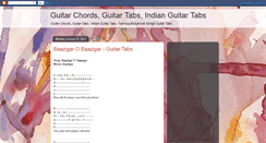 Desktop Screenshot of play-guitar-tabs.blogspot.com