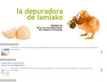Tablet Screenshot of ladepuradora.blogspot.com