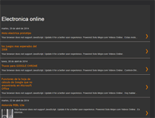Tablet Screenshot of electronica-on-line.blogspot.com