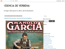 Tablet Screenshot of esenciadeverbena.blogspot.com