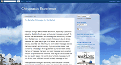Desktop Screenshot of chiropracticexperience.blogspot.com