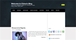 Desktop Screenshot of chimasays.blogspot.com
