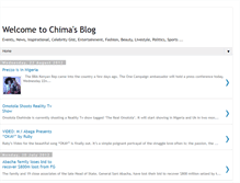 Tablet Screenshot of chimasays.blogspot.com