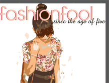 Tablet Screenshot of fashionfool22.blogspot.com