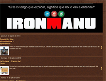 Tablet Screenshot of ironmanu.blogspot.com