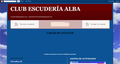 Desktop Screenshot of clubescuderiaalba.blogspot.com