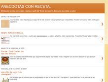 Tablet Screenshot of anecdotasconreceta.blogspot.com