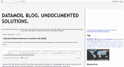 Desktop Screenshot of datamoil.blogspot.com