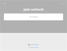 Tablet Screenshot of jejak-serikandi.blogspot.com