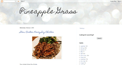 Desktop Screenshot of pineapple-grass.blogspot.com