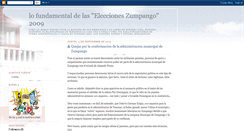 Desktop Screenshot of eleccioneszumpango.blogspot.com
