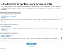Tablet Screenshot of eleccioneszumpango.blogspot.com
