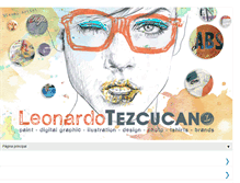 Tablet Screenshot of leonardo-tezcucano.blogspot.com