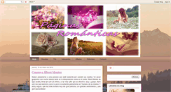 Desktop Screenshot of paginasromanticas.blogspot.com