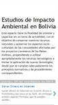 Mobile Screenshot of impactoambientalbolivia.blogspot.com