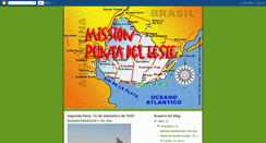 Desktop Screenshot of missionpunta.blogspot.com