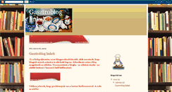 Desktop Screenshot of gasztroblogoklinkjei.blogspot.com