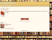 Tablet Screenshot of gasztroblogoklinkjei.blogspot.com
