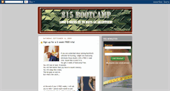 Desktop Screenshot of 815bootcamp.blogspot.com