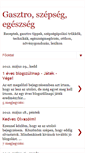 Mobile Screenshot of gasztro-szepseg-es-sokmas.blogspot.com