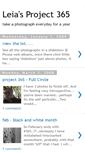 Mobile Screenshot of leiasproject365.blogspot.com