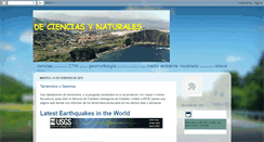 Desktop Screenshot of decienciasnaturales.blogspot.com