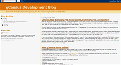 Desktop Screenshot of gecensus.blogspot.com