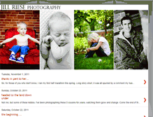 Tablet Screenshot of jillriesephotography.blogspot.com