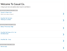 Tablet Screenshot of casualco.blogspot.com