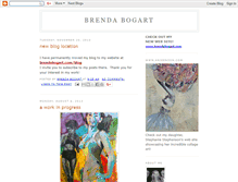 Tablet Screenshot of brendabogart.blogspot.com