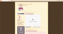 Desktop Screenshot of hookingandstitching.blogspot.com