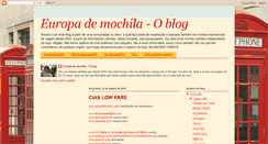 Desktop Screenshot of europademochila-oblog.blogspot.com