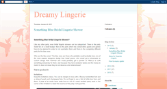 Desktop Screenshot of lingeriedreamy.blogspot.com