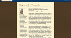 Desktop Screenshot of exegesedont.blogspot.com