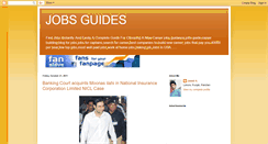 Desktop Screenshot of jobsguides.blogspot.com