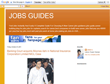 Tablet Screenshot of jobsguides.blogspot.com
