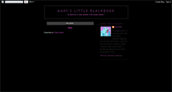 Desktop Screenshot of mistress-of-purple.blogspot.com