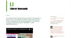 Desktop Screenshot of liderar-innovando.blogspot.com
