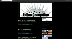 Desktop Screenshot of fullon-generation.blogspot.com