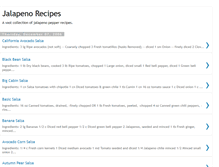 Tablet Screenshot of jalapenorecipes.blogspot.com