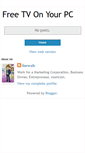 Mobile Screenshot of free-tv-on-your-pc.blogspot.com