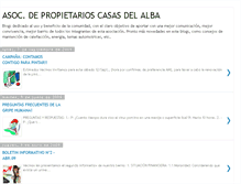 Tablet Screenshot of casasdelalba.blogspot.com