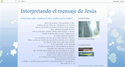 Desktop Screenshot of elmensajedejesus.blogspot.com