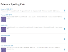 Tablet Screenshot of defensorsportingclub-tablas.blogspot.com